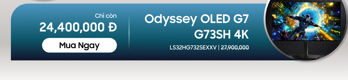 Odyssey OLED G7 G73SH 4K