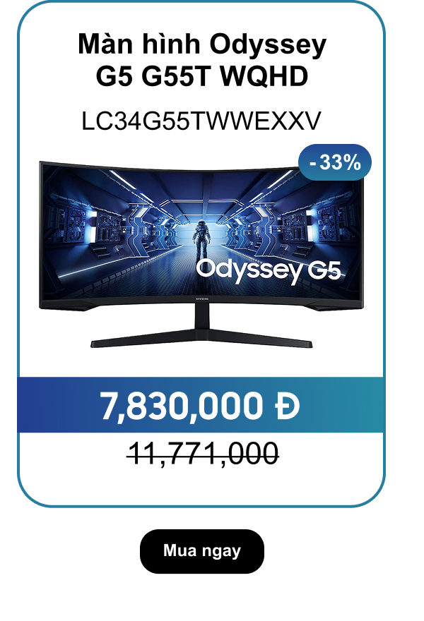 Màn hình Odyssey G5 G55T WQHD