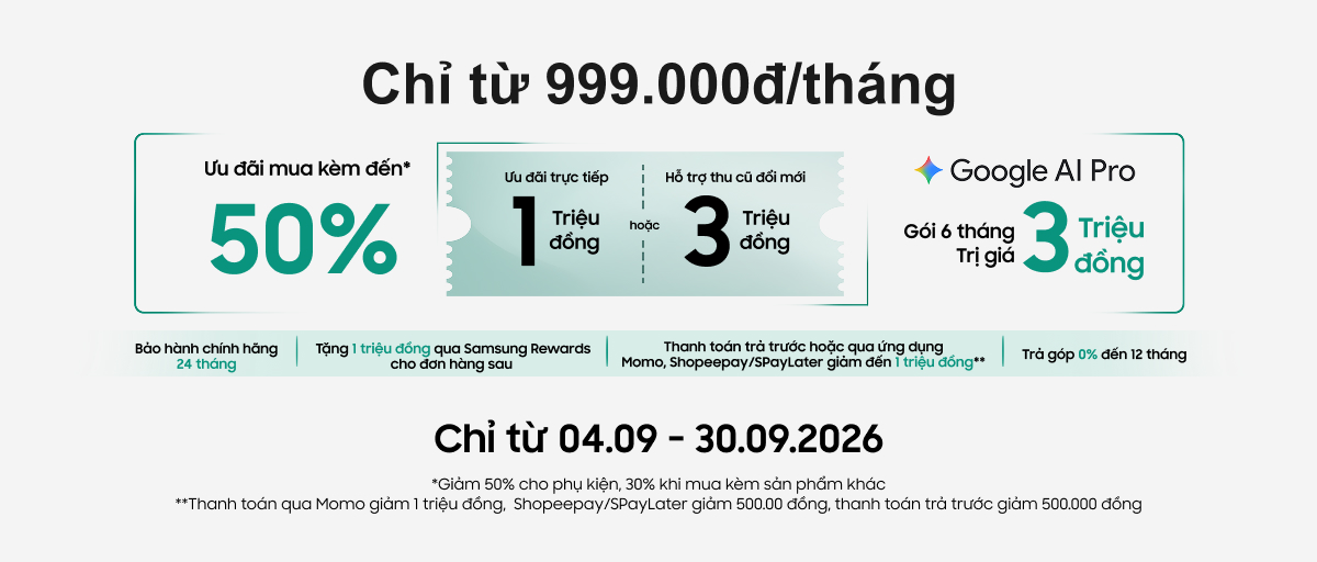 Chỉ từ 999.000đ/tháng