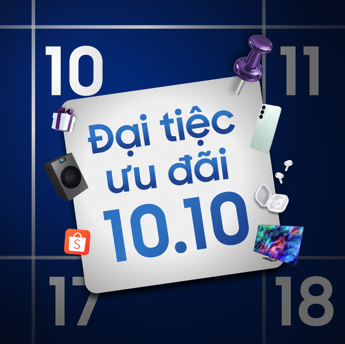 Đại tiệc ưu đãi 10.10