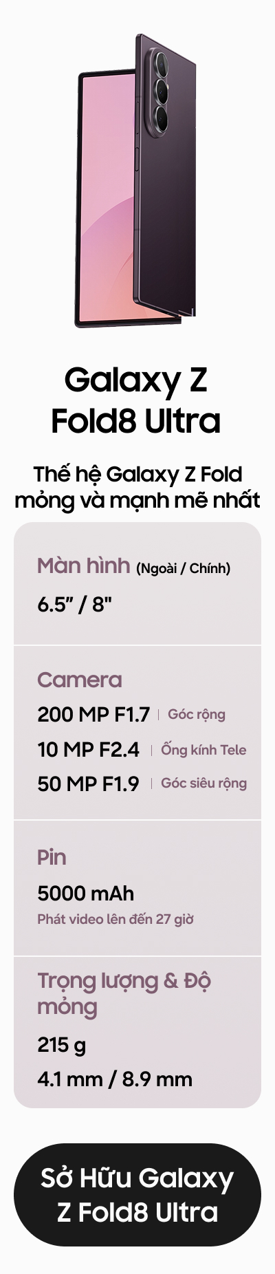 Galaxy Z Fold8 Ultra