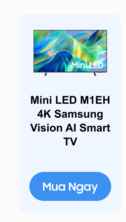 Mini LED M1EH 4K Samsung Vision AI Smart TV