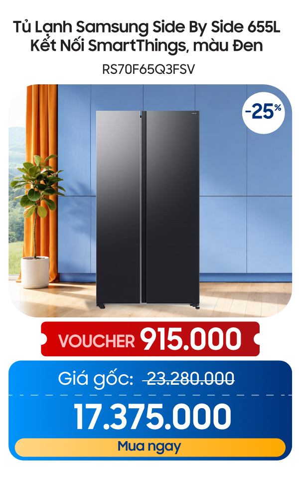 Tủ Lạnh Samsung Side By Side 655L