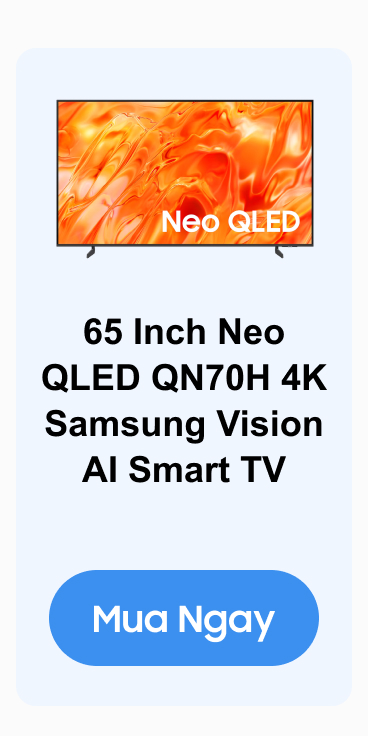 65 Inch Neo QLED QN70H 4K Samsung Vision AI Smart TV