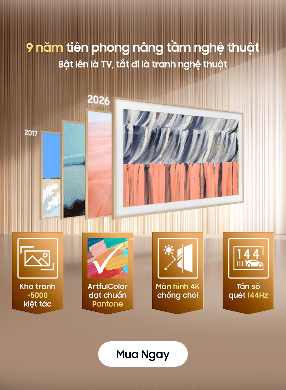 9 năm tiên phong nâng tầm nghệ thuật