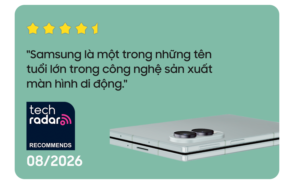 Samsung là một trong những tên tuổi lớn trong công nghệ sản xuất màn hình di động.