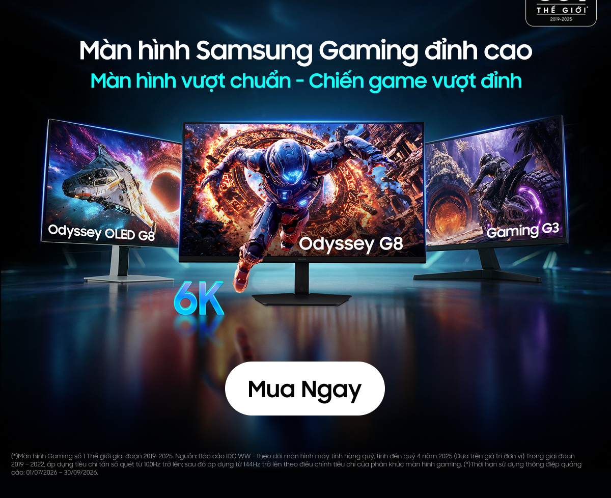 Màn hình Samsung Gaming đỉnh cao