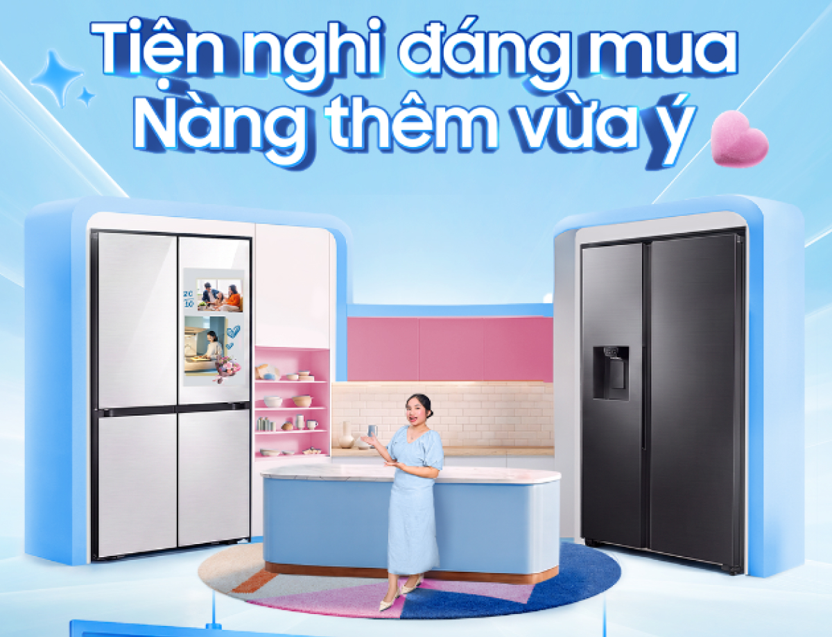 Tiện nghi đáng mua Nàng thêm vừa ý