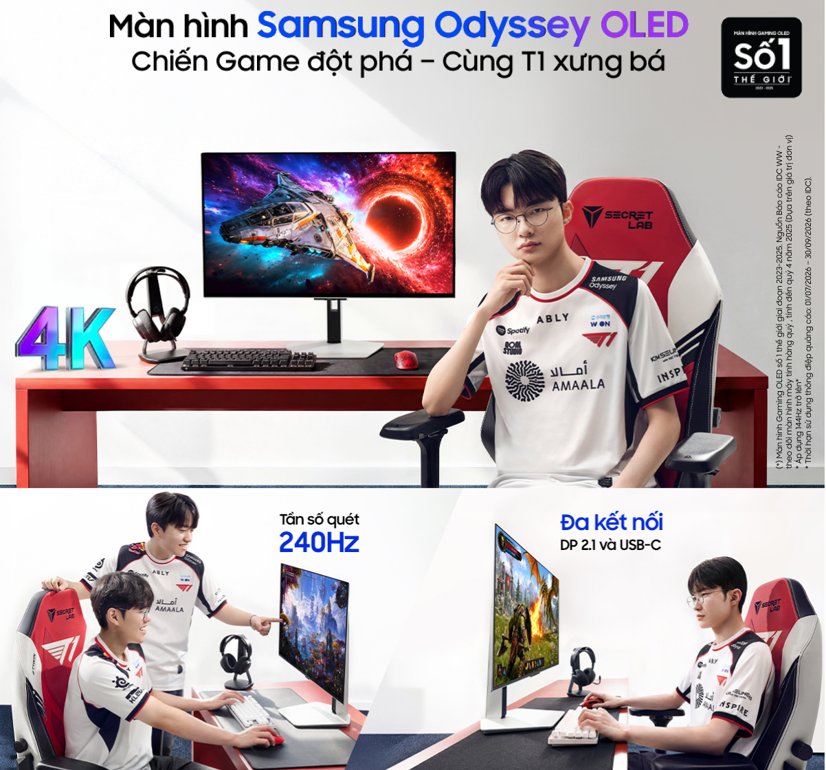 Màn hình Samsung Gaming Odyssey OLED